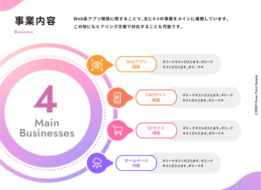 会社案内・営業資料 A